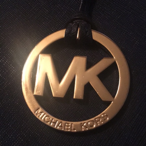 Navy blue Michael Kors Sutton Safiano purse - Picture 6 of 6